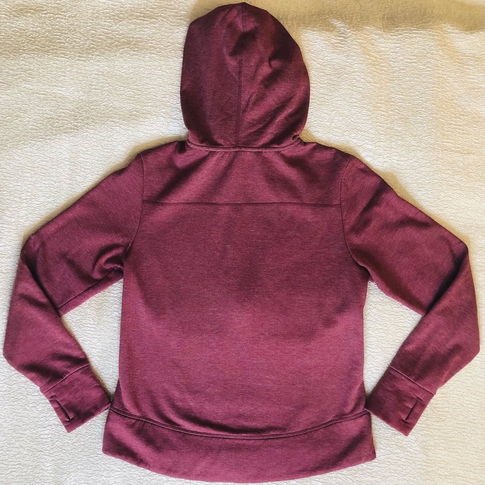 Y2K Zip Up Fleece Hoodie with Thumb Holes. - Picture 3 of 9